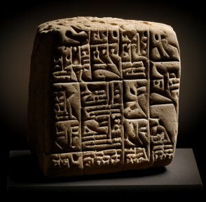 Клинопис (уявне зображення)