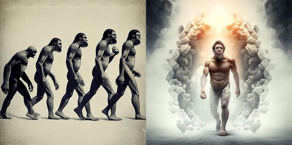 Відкрита дискусія зображення «Теорії походження людини»