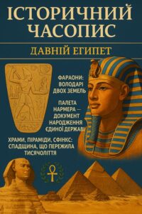 Оформлення обкладинки історичного часопису «Велич Єгипту: час фараонів»