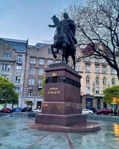 Мал. 1. Пам'ятник Данилові Галицькому у Львові