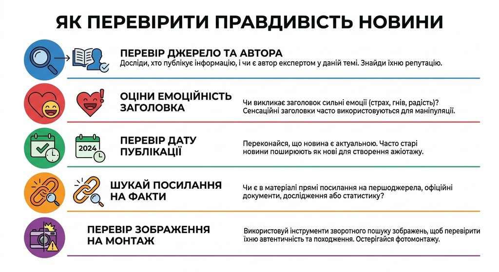 Як перевірити правдивість новини